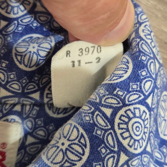 Vintage 70s 80s Arrow Scrambler Knit Men's Short Sleeve Buttondown Disco - Picture 8 of 10